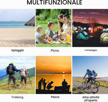 Carica l'immagine nel visualizzatore di Gallery, Coperta Mini Pocket picnic bene durevole Leggero sabbia impermeabile, a prova Beach Camping Mat viaggio con il sacchetto