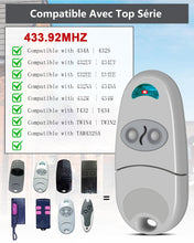 Carica l'immagine nel visualizzatore di Gallery, Telecomando Cancello 433,92 Mhz, NA, EE, EV, Telecomando per Cancelli, 2 Canali, Fixed Code, Remote Control, Telecomandi