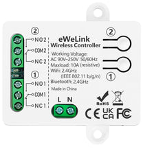 Carica l'immagine nel visualizzatore di Gallery, DieseRC Interruttore Intelligente Wi-Fi 2 canali Modulo Relè di Uscita Passivo AC 90V-250V 220V Controllo WIFI APP Eweli