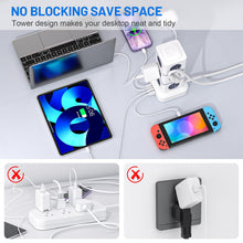 Carica l'immagine nel visualizzatore di Gallery, Torretta Multipresa 16 in 1 2500W con USB-A e USB-C Cavo 3M