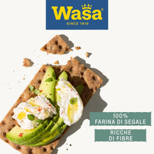 Carica l'immagine nel visualizzatore di Gallery, Wasa Original, Crackers con 100% Farina di Segale, Ricchi di Fibre, 275 g