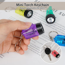 Carica l'immagine nel visualizzatore di Gallery, LURICO 30 Pezzi Mini Torcia LED Portachiavi, 4cm Piccola Torcia LED Mini Lampada a Mano per Bambini Colorato Torcia Gioc