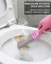 Carica l'immagine nel visualizzatore di Gallery, 4 Pietre Pomice per WC con Manico Antiscivolo Viola | Rimuove Effettivamente Calcare, Ruggine e Residui Minerali Senza G