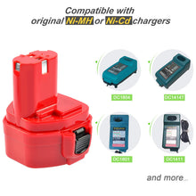 Carica l'immagine nel visualizzatore di Gallery, 12V 4,8Ah Batteria per Makita PA12 1220 1222 1233 1200 1234 1235 1235B 1235F 1235A 192696-2 192698-8 192598-2 192681-5 1