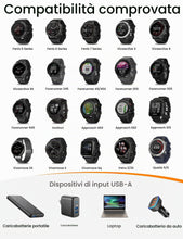 Carica l'immagine nel visualizzatore di Gallery, Sinoacc USB C Cavo Compatibile con Garmin Orologio Caricatore Cavo Ricarica