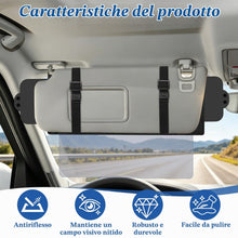 Carica l'immagine nel visualizzatore di Gallery, Estensione per Visiera Parasole per Auto, Visiera Parasole Anti-Abbagliamento per Auto, Protezione Solare per Vetri per 