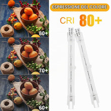 Carica l'immagine nel visualizzatore di Gallery, Lampadina Alogena 118mm 300W, R7s Lampada Alogena Lineare 5900LM