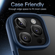 Carica l'immagine nel visualizzatore di Gallery, JETech Pellicola Protettiva Fotocamera per iPhone 16 Pro/16 Pro Max, Nero