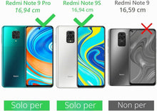 Carica l'immagine nel visualizzatore di Gallery, LeYi Cover per Xiaomi Redmi Note 9 Pro/Note 9S con 2 vetro temperato e 2 protezione per fotocamera, anello di supporto m