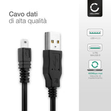 Carica l'immagine nel visualizzatore di Gallery, CELLONIC 1x USB A Cavo dati compatibile con Olympus FE-230, VR-310