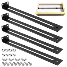 Carica l'immagine nel visualizzatore di Gallery, Kit di Riparazione Cassetti: Kit di Riparazione Cassetti in Metallo, Fibbia per Cassetti Base in Confezione da 4, Kit di