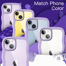 Carica l'immagine nel visualizzatore di Gallery, JETech Cover Ondulata per iPhone 14, Viola