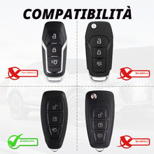 Carica l'immagine nel visualizzatore di Gallery, Cover Chiave Auto per Ford Focus MK3 MK4 ST Kuga Fiesta Puma C-Max
