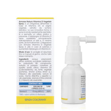 Carica l'immagine nel visualizzatore di Gallery, Armores Natura Integratori Alimentari, Vitamina D Vegetale Spray, Integratore a Base di Vitamina D3, Origine Vegetale, c