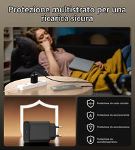 Carica l'immagine nel visualizzatore di Gallery, 45W Caricatore USB C Rapido per Samsung Galaxy S25/S24/S23/S22/S21, per iPhone 17/16/15 Ricarica Rapida Tipo C Caricabat