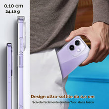 Carica l'immagine nel visualizzatore di Gallery, Cover per Oppo A40 / Oppo A40M / Oppo A60 5Gcon 2 pezzi in vetro temperato, custodia in silicone TPU trasparente morbido