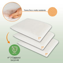 Carica l'immagine nel visualizzatore di Gallery, GebEarth® | Tessuto Non Tessuto per Piante, Copri Piante Inverno, Cappuccio TNT Antigelo 17 gr/m² 【1 x 1,6 m - 3 Cappucc