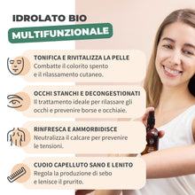 Carica l'immagine nel visualizzatore di Gallery, BIONOBLE Acqua di Rose Spray Bio - Tonico Viso, Capelli, Occhi - 100ml