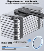 Carica l'immagine nel visualizzatore di Gallery, CloudValley Supporto regolabile per laptop, supporto magnetico per telefono, in alluminio, sottile, per monitor del comp