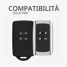 Carica l'immagine nel visualizzatore di Gallery, kwmobile Custodia Compatibile con Renault Smart Key 4 Tasti (Keyless Go) - Cover Chiavi Auto Protezione Copri Telecomand