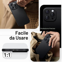 Carica l'immagine nel visualizzatore di Gallery, JETech Cover Slim per iPhone 16 Pro, Titanio Nero