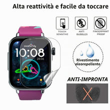 Carica l'immagine nel visualizzatore di Gallery, KUSINHOKA 3 Pezzi Pellicola Protettiva per SaveFamily SaveWatch Plus 2 1.85 Pollici, HD Trasparente Anti-Graffio Protezi