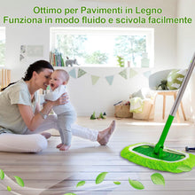 Carica l'immagine nel visualizzatore di Gallery, 10 Pezzi Cuffietta in Microfibra per Swiffer, Uso Umido e Secco