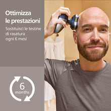 Carica l'immagine nel visualizzatore di Gallery, Testine di ricambio originali Philips Compatibili con i modelli Philips Head Shaver Pro HS5980, HS7980 e HS9980, lame au
