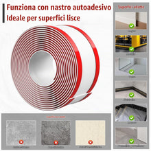 Carica l'immagine nel visualizzatore di Gallery, OSDUE Piatto Canalina Passacavi, 4m×4.2cm per Cavi Pavimento Della Parete