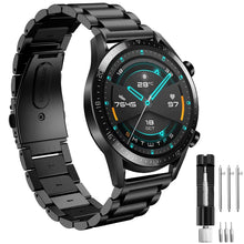 Carica l'immagine nel visualizzatore di Gallery, Cinturino per Huawei Watch GT4 46mm, in Acciaio Inossidabile 22 mm per Huawei Watch GT/GT6/GT6 Pro/GT5/GT5 Pro/GT4/GT3/G