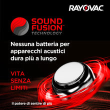Carica l'immagine nel visualizzatore di Gallery, 60 Batterie per Apparecchi Acustici Rayovac Extra Misura 13 Arancioni