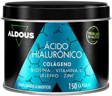 Carica l'immagine nel visualizzatore di Gallery, Collagene e Acido Ialuronico 220 mg - 150 Capsule con Vitamina C, Biotina
