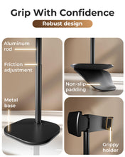 Carica l'immagine nel visualizzatore di Gallery, COOPER ChatStand, Supporto Telefono da Scrivania Regolabile per Registrazione Video, Porta Cellulare da Tavolo, Porta Te