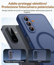 Carica l'immagine nel visualizzatore di Gallery, CANSHN Magnetica Cover per Samsung Galaxy A17 (6.7 Pollici), [Protezione Completa Della Fotocamera] Custodia Traslucida 