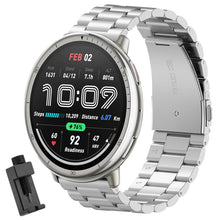 Carica l'immagine nel visualizzatore di Gallery, Cinturino Compatibile con Amazfit Active 2/Active/Active 3 Premium/GTS/GTS 2/Garmin Vivoactive 5, 20mm Ajustable Metallo