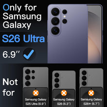 Carica l'immagine nel visualizzatore di Gallery, JETech Pellicola Protettiva per Samsung Galaxy S26 Ultra, 2+2 Pezzi