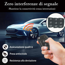 Carica l'immagine nel visualizzatore di Gallery, SUPALAND 3 pezzi 3 tasti di ricambio in gomma guscio chiave telecomando compatibile con Hyundai Santa Fe Tucson Creta El