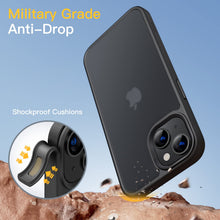 Carica l'immagine nel visualizzatore di Gallery, JETech Cover Opaca per iPhone 13, Nero