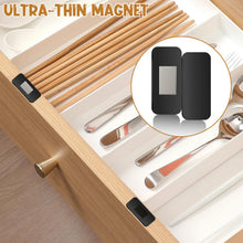 Carica l'immagine nel visualizzatore di Gallery, 8 Coppie di Blocchi Magnetici per Mobili – Chiusure Forti per Ante (Montaggio Senza Forare) con Adesivo – Magneti per An