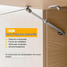 Carica l'immagine nel visualizzatore di Gallery, 4 Pezzi Molle a Gas, 100N Puntone a Gas Ammortizzatori a Gas, Pistoni per Ante Cucina, Braccetto Ammortizzatore per Cern