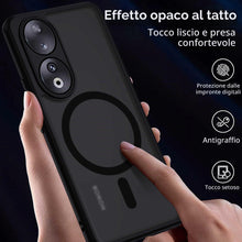 Carica l'immagine nel visualizzatore di Gallery, XTCASE Cover Magnetica per Honor 90 Traslucida Opaca, Nero
