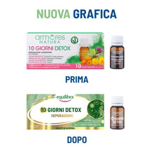 Carica l'immagine nel visualizzatore di Gallery, Equilibra 10 Giorni Detox, Integratore e Depurativo, 10 flaconi