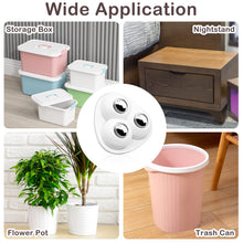 Carica l'immagine nel visualizzatore di Gallery, 8pcs Piccolo rotella per elettrodomestico, rotelle adesive da cucina con rotazione a 360°