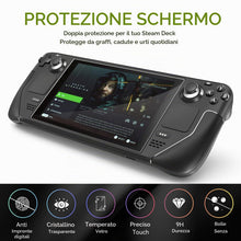 Carica l'immagine nel visualizzatore di Gallery, iVoler Pellicola Vetro Temperato per Steam Deck/Steam Deck OLED, Pellicola Protettiva Protezione per Schermo Anti Graffi