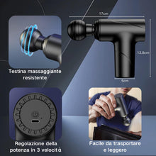 Carica l'immagine nel visualizzatore di Gallery, Pistola Massaggio Muscolare, Massaggiatore a Percussione Elettrico, Massaggiatore Per Schiena e Collo Regolabile In 3 Po