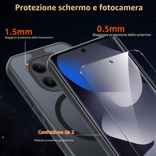 Carica l'immagine nel visualizzatore di Gallery, Pnakqil Magnetica Cover per Redmi Note 15 5G Custodia e 2 Pellicole in Vetro Temperato, Compatibile con MagSafe, Trasluc
