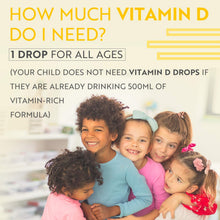 Carica l'immagine nel visualizzatore di Gallery, Nutravita Gocce Vitamina D per Neonati e Bambini - 60ml