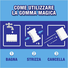 Carica l'immagine nel visualizzatore di Gallery, Mastro Lindo Gomma Magica, Rimuove Macchie e Segni Difficili, 8 Pezzi