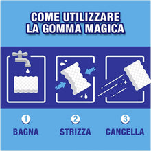 Carica l'immagine nel visualizzatore di Gallery, Mastro Lindo Gomma Magica, Rimuove Macchie e Segni Difficili, 8 Pezzi