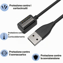 Carica l'immagine nel visualizzatore di Gallery, Caricatore compatibile con Suunto 9/9 Baro / D5 / EON Core/Spartan - Cavo usb di ricambio 100cm Caricabatterie Addatore 